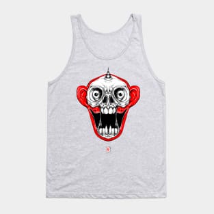 Unicorn Monkey Skull Tank Top